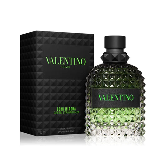 VALENTINO UOMO BORN IN ROMA GREEN STRAVAGANZA